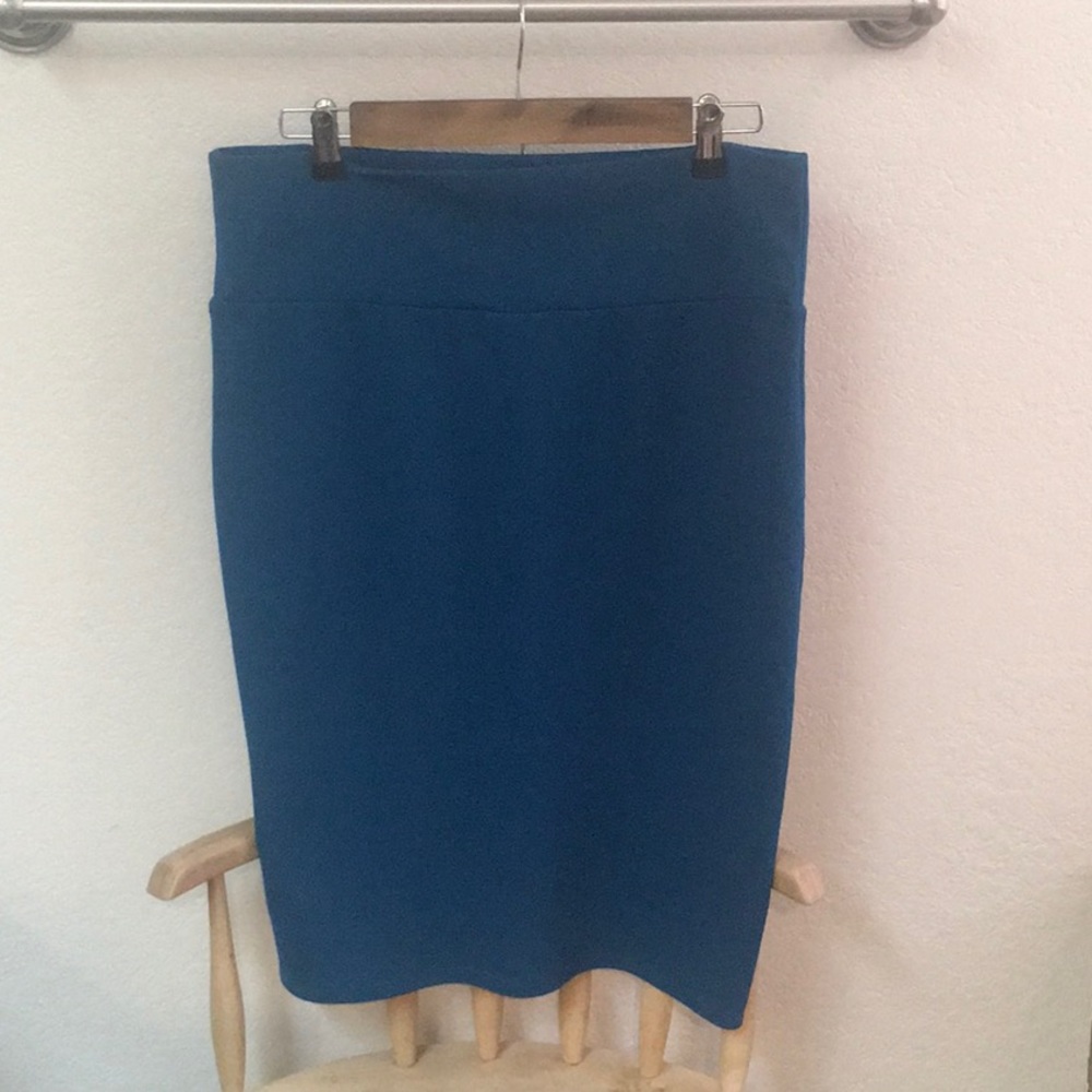 Dark Teal pencil skirt
